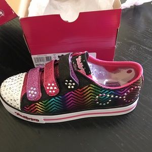 Sketchers Youth Size 3 Twinkle Toes shoes